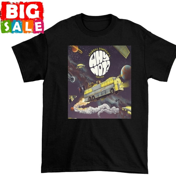 Sturgill Simpson Ft Johnny Blue Skies Why Not Shirt Gift Fans S-234XL E319