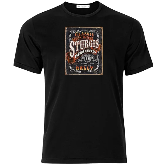 Sturgis Bike Week - Graphic Cotton T Shirt Short & Long Sleeve
