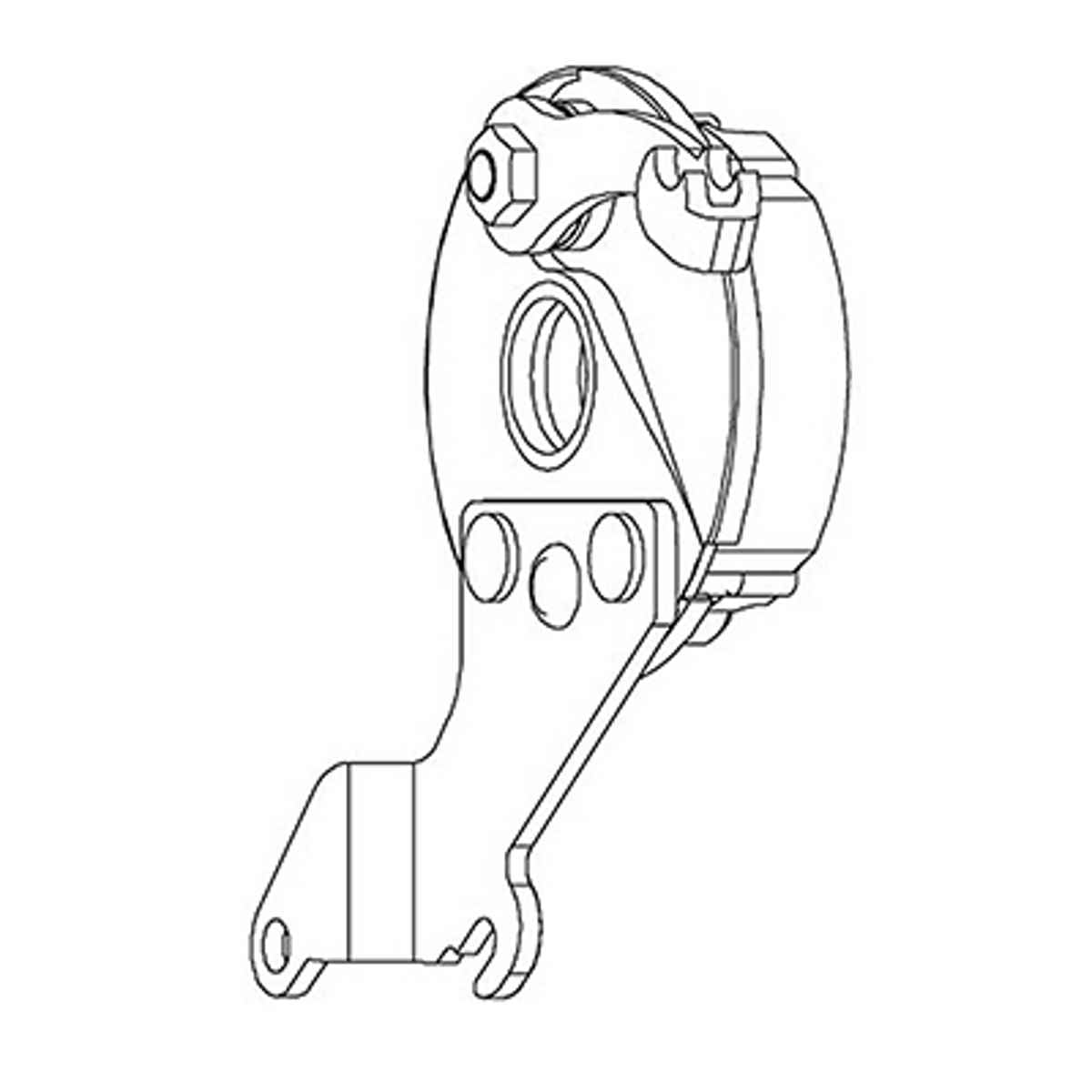 Sturmey Archer Drum Brake Parts Front Brake Plate 70mm HSB429