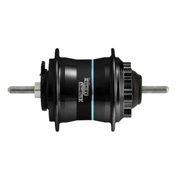 Sturmey Archer HDS20K Dyno 2.4W Front Hub for Disc Brake, Black