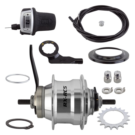 Sturmey Archer RXRC5 CB 5sp Hub Kit 32H Sil 5s