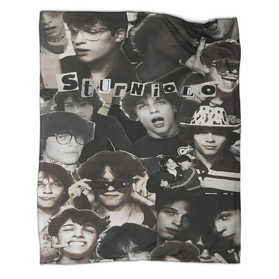 Sturniolo Luxury Flannel Blanket - Super Soft & Anti-Static, Plush Warm Blanket for Sofa & Bed - Extra Large Cozy Throw  - Home Decor Gift for Men & Women