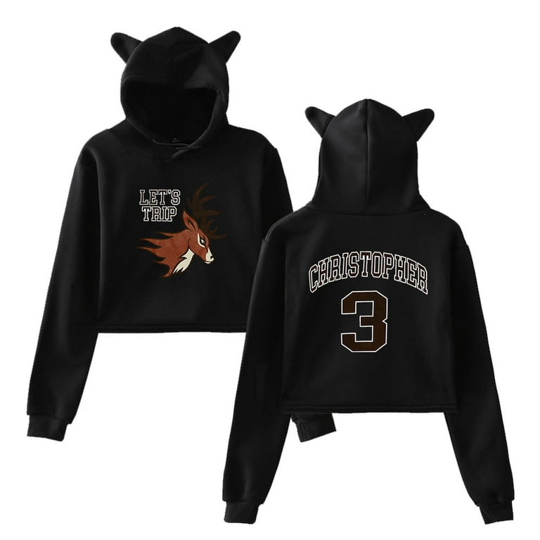 Sturniolo Triplets Cropped Hoodies Deer Christopher 3 Merch