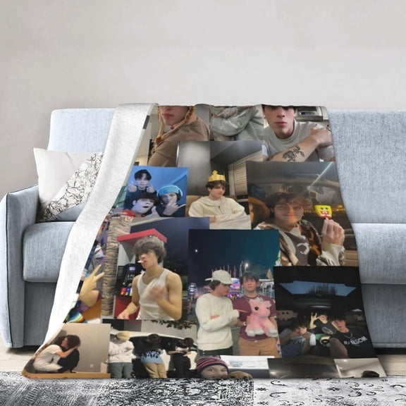 Sturniolo Triplets Fleece Blanket Throw Blanket for Couch - Cozy Luxury Bed Blanket Microfiber and Throws for Sofa