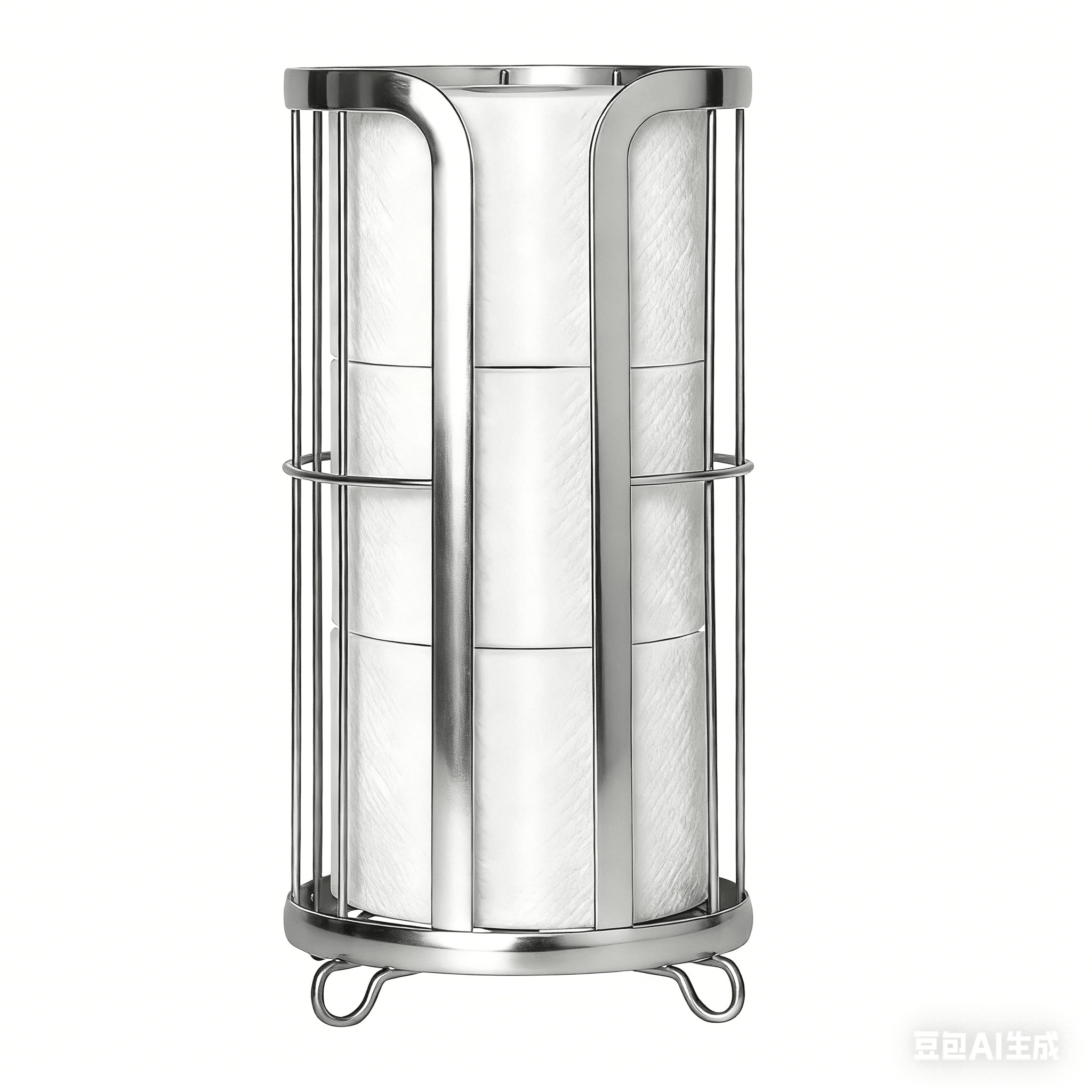 stusgo Freestanding Toilet Paper Holder with Storage, Modern Toilet Paper Storage Stand & Bathroom Toilet Paper Holder Stand, Holds Large Rolls（Silver） - Walmart.com