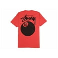 thumbnail image 1 of Stussy Men's 8 Ball Pigment Dyed Tee Guava, from StockX, 1 of 3