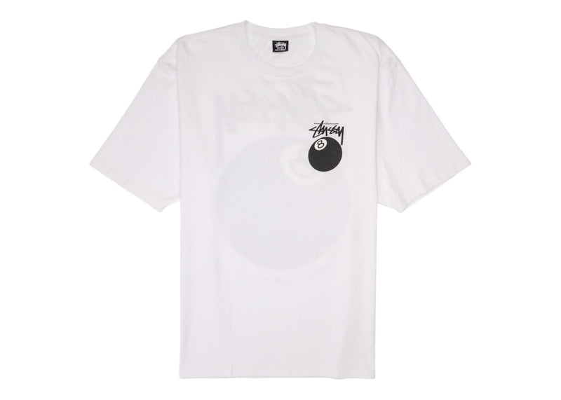 Stussy Men's 8 Ball Tee White, from StockX - Walmart.com