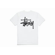 STUSSY Men's Basic T-shirt White, from StockX