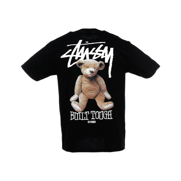 Stussy Men's Built Tough Tee Black, from StockX