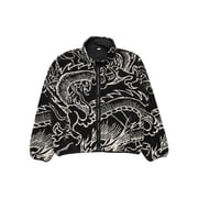 Stussy Mens Dragon Sherpa Jacket Black, from StockX