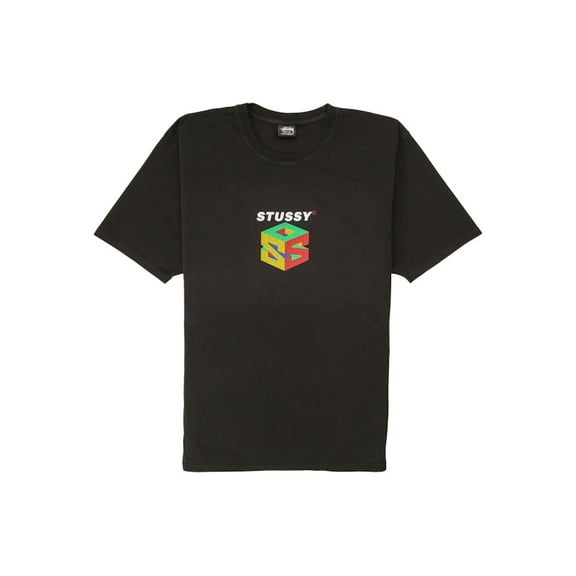 Stussy Unisex S64 Pigment Dyed Tee Black, from StockX