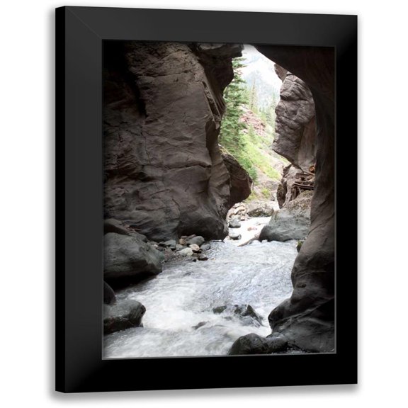 Styber, Dana 11x14 Black Modern Framed Museum Art Print Titled - Box Canyon II