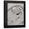 thumbnail image 1 of Styber, Dana 11x14 Black Modern Framed Museum Art Print Titled - Oval Fractals II, 1 of 5