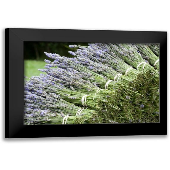 Styber, Dana 14x11 Black Modern Framed Museum Art Print Titled - Lavender Bunches II
