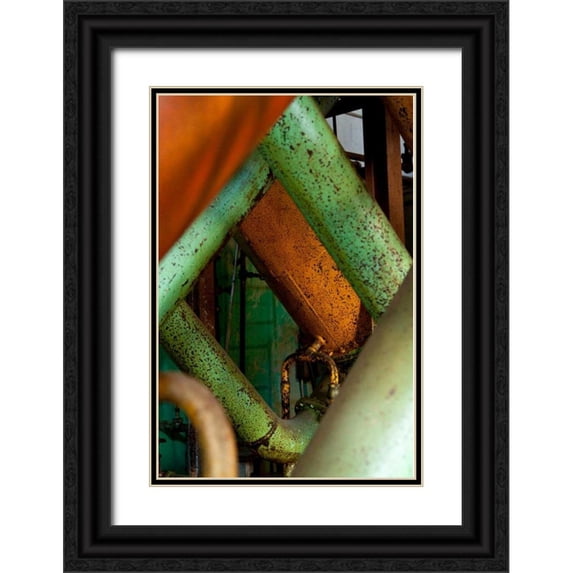 Styber, Dana 17x24 Black Ornate Wood Framed with Double Matting Museum Art Print Titled - Pipe Dreams II