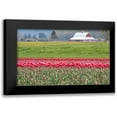 thumbnail image 1 of Styber, Dana 24x17 Black Modern Framed Museum Art Print Titled - Red Tulip Barn, 1 of 5