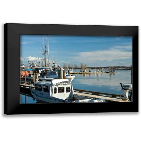 Styber, Dana 24x17 Black Modern Framed Museum Art Print Titled - Steveston Scenic III