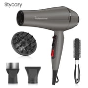 Stycozy Professional Ionic Hair Dryer - Ultra Fast Salon Blow Dryer AC Motor with Triple-L Plus Heat Resistant Technology
