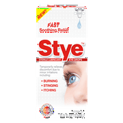 Stye Sterile Lubricant Eye Drops, Fast Soothing Relief, 0.5 oz