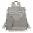 thumbnail image 1 of Stylago Backpack Purse for Women Fashion Travel School Backpacks Ladies Top Handle Work Computer Daypack for Daily Use Grey, 1 of 5