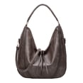 thumbnail image 1 of Stylago Fashion Shoulder Purse for Women Leather Underarm Bags Trendy Work Travel Shopping Handbags for Ladies Gift Grey, 1 of 5