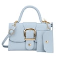 thumbnail image 1 of Stylago Mini Satchel Purses with Pouch Womens Fashion Leather Crossbody Shoulder Bags Ladies Shopping Phone Tote Bag Blue, 1 of 6