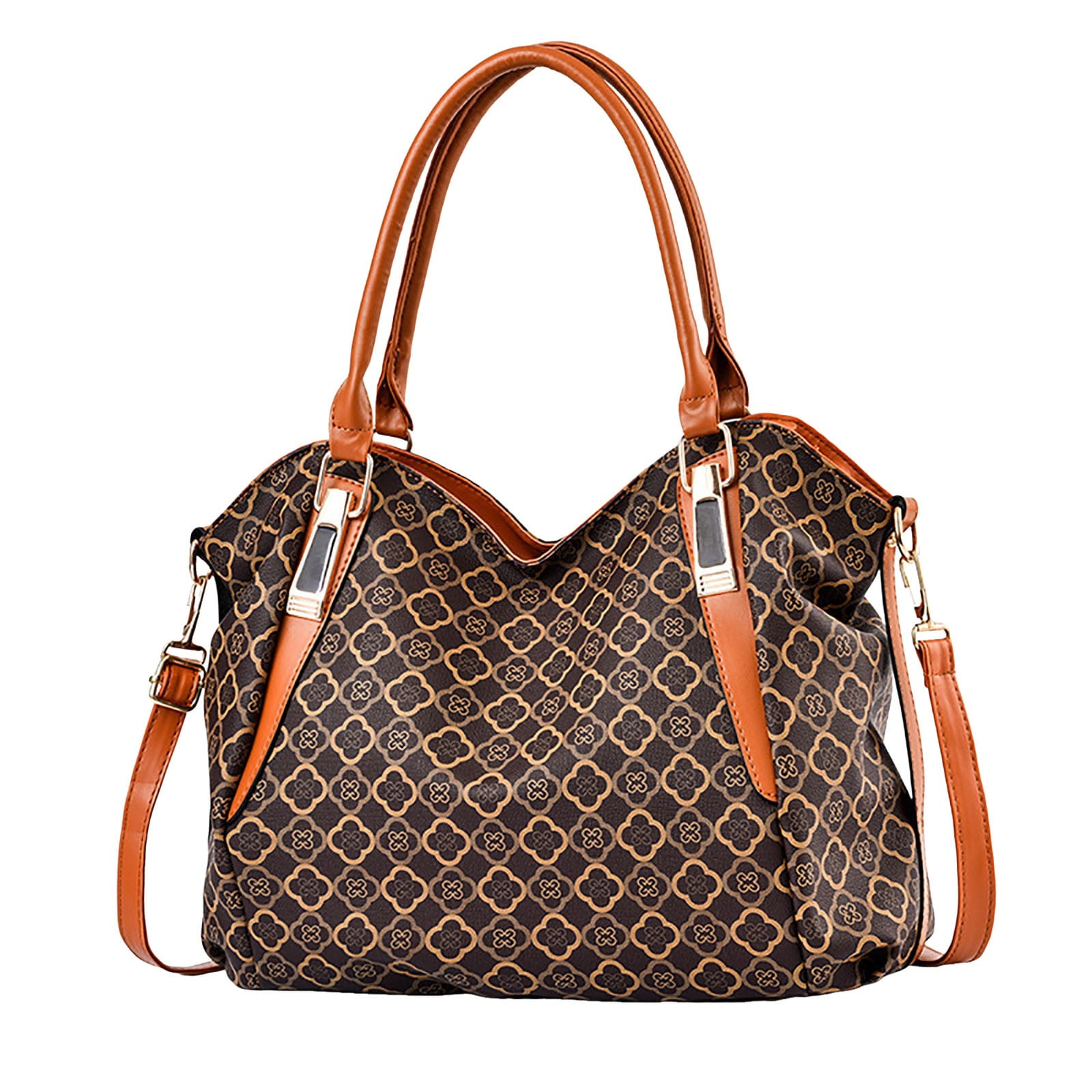 Stylago Purses and Handbags for Women Fashion Top Handle Shoulder Bags Leather Crossbody Bag Shopping Tote with Internal Pockets Orange