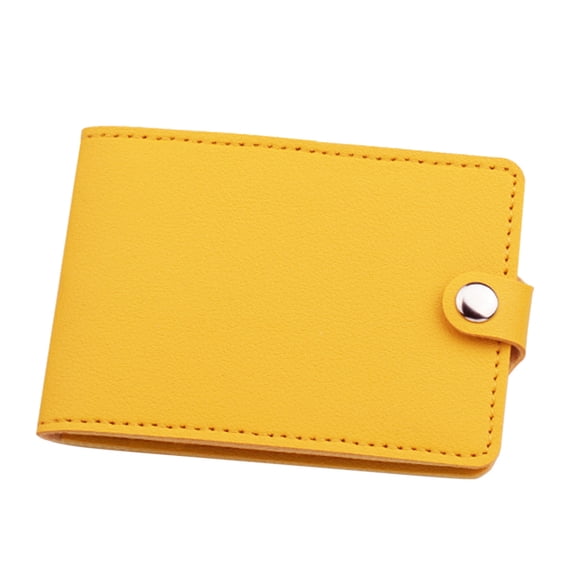 Stylago Small Wallet for Women Soft Leather RFID Blocking Bifold Compact Card Holder Purse Ladies Wallets with ID Window Yellow