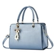 thumbnail image 1 of Stylago Women Shoulder Bags Pendant Crossbody Tote Satchel Multiple Internal Pockets Ladies Work Messenger Purses Blue, 1 of 5
