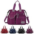 thumbnail image 1 of Stylago Women's Large Shoulder Bags Multiple Pockets Detachable Strap Zipper Crossbody Tote Bag Travel Storage Handbags Black, 1 of 6