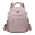 thumbnail image 1 of Stylago Womens Fashion Backpack Nylon Water Proof Schoolbag Daypack Detachable Strap Multiple Compartments Laptop Bags Purple, 1 of 8