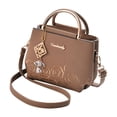 thumbnail image 1 of Stylago Womens Handbags Purses Embroidery Top Handle Tote Bags Crystal Pendant Crossbody Shoulder Bags for Ladies Work Brown, 1 of 6