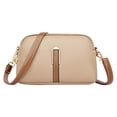 thumbnail image 1 of Stylago Womens Leather Crossbody Purses with Detachable Strap Mini Messenger Bags Ladies Phone Shoulder Bag for Daily Work Brown, 1 of 4
