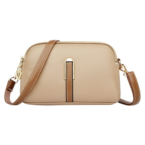Stylago Womens Leather Crossbody Purses with Detachable Strap Mini Messenger Bags Ladies Phone Shoulder Bag for Daily Work Brown