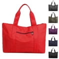 thumbnail image 1 of Stylago Womens Nylon Tote Bag Mens Multiple Internal Pockets Large Shoulder Purse Storage Zipper Handbag for Travel Overnight Black, 1 of 7