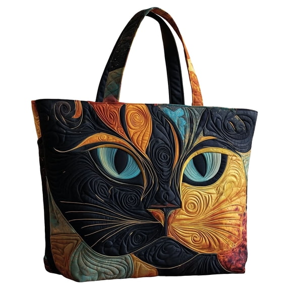 Stylago Womens Quilted Tote Shoulder Bags Vintage Floral Work Handbag Large Underarm Bag Cotton Hobos for Shopping Camping Black