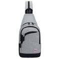 thumbnail image 1 of Stylago Womens Sling Backpack with Convertible Strap Mens Travel Crossbody Bags Multiple Compartments Hiking Chest Bag for Sports Grey, 1 of 6