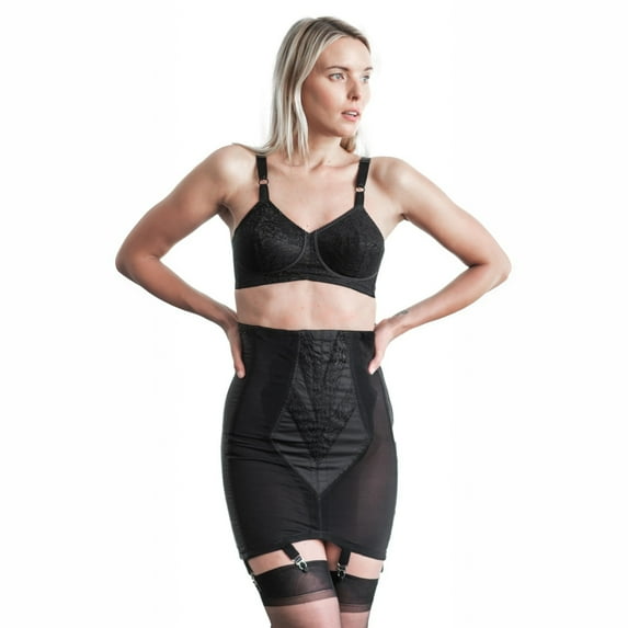 Rago 1294 | Open Bottom Girdle Extra Firm Shaping | Sizes M–8X | Zipper + Hook Closure | Classic Vintage Control | USA MADE
