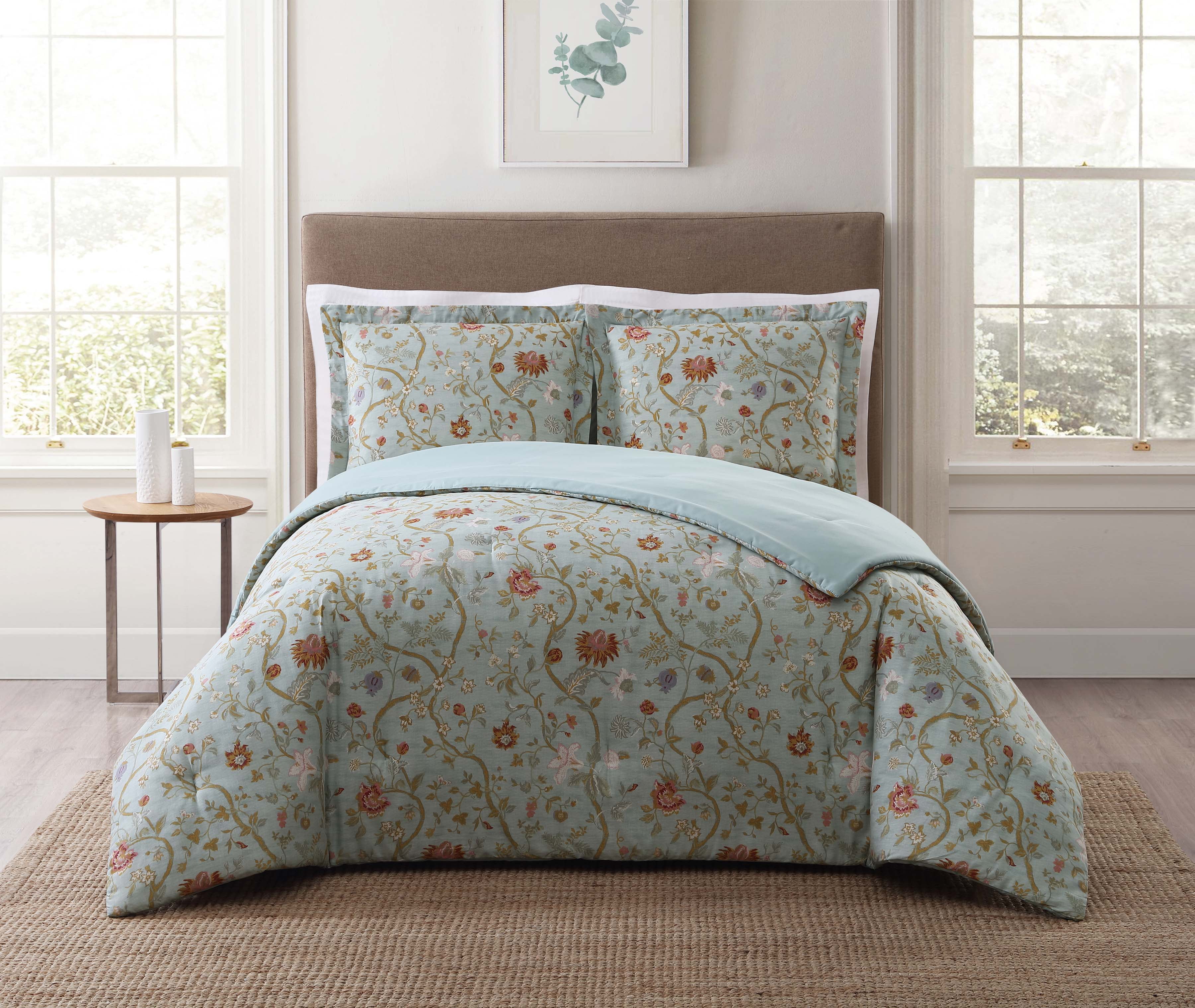 Free Shipping! Style 212 Bedford Blue Full / Queen XL Comforter Set