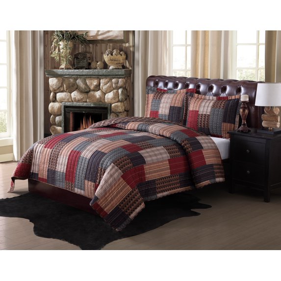 Style 212 Gunnison Rotary Bedding Quilt Set, King