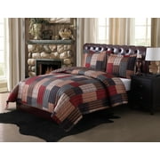 Style 212 Gunnison Rotary Bedding Quilt Set, Queen
