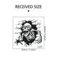 thumbnail image 1 of (Style A1)3D Floor Wall Stickers Scary Ghost Halloween Removable Interior Decoration Scary Atmosphere Bar Party Spooky Decoration Props, 1 of 4