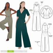 Style Arc Paper Sewing Pattern Shannon Jumpsuit - Jumpsuits for Women