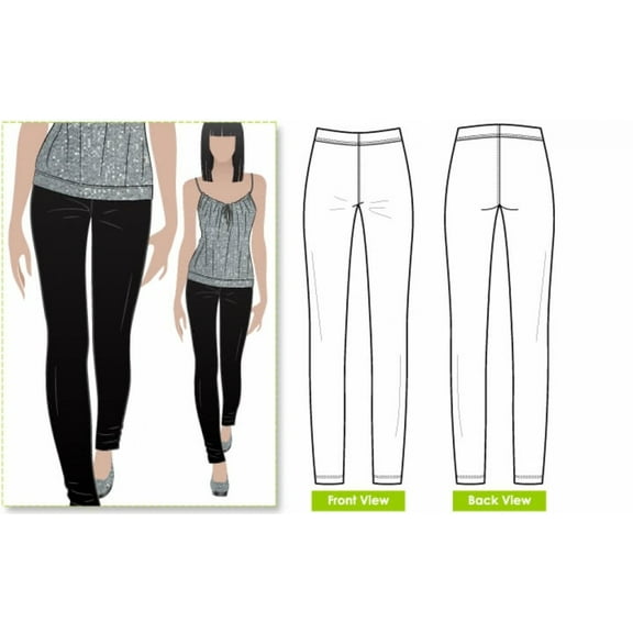 Style Arc Sewing Pattern Elle Pants Women