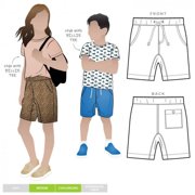Style Arc Sewing Pattern Kids Oscar Shorts Kids