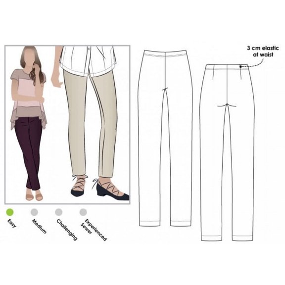 Style Arc Sewing Pattern Margaret Pants Women