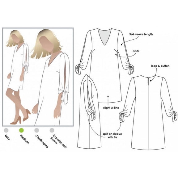 Style Arc Sewing Pattern Marilyn Dress Women