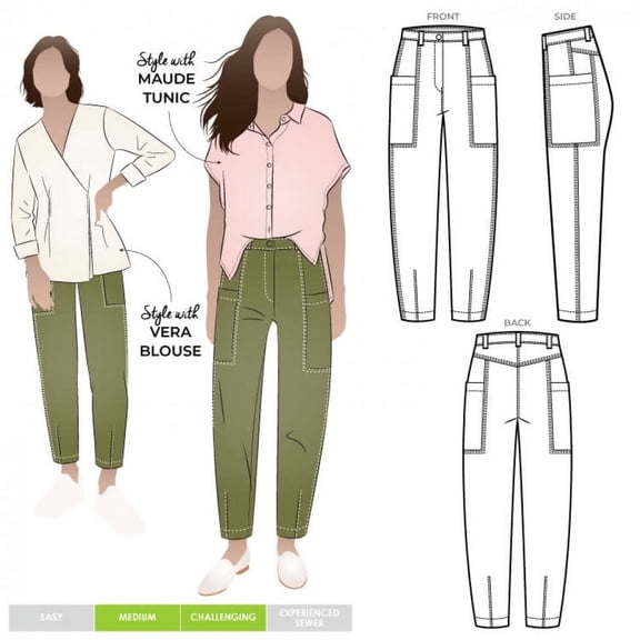 Style Arc Sewing Pattern Victor Jean Women