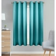 Style Basics 63 Inch Long Blackout Curtains For Bedroom 100 Total