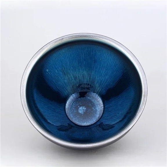 Style Big Tea Bowl Matcha Bowl Japanese Tea Set Diameter 12cm Heilght 7cm Excellent Tenmoku Glaze